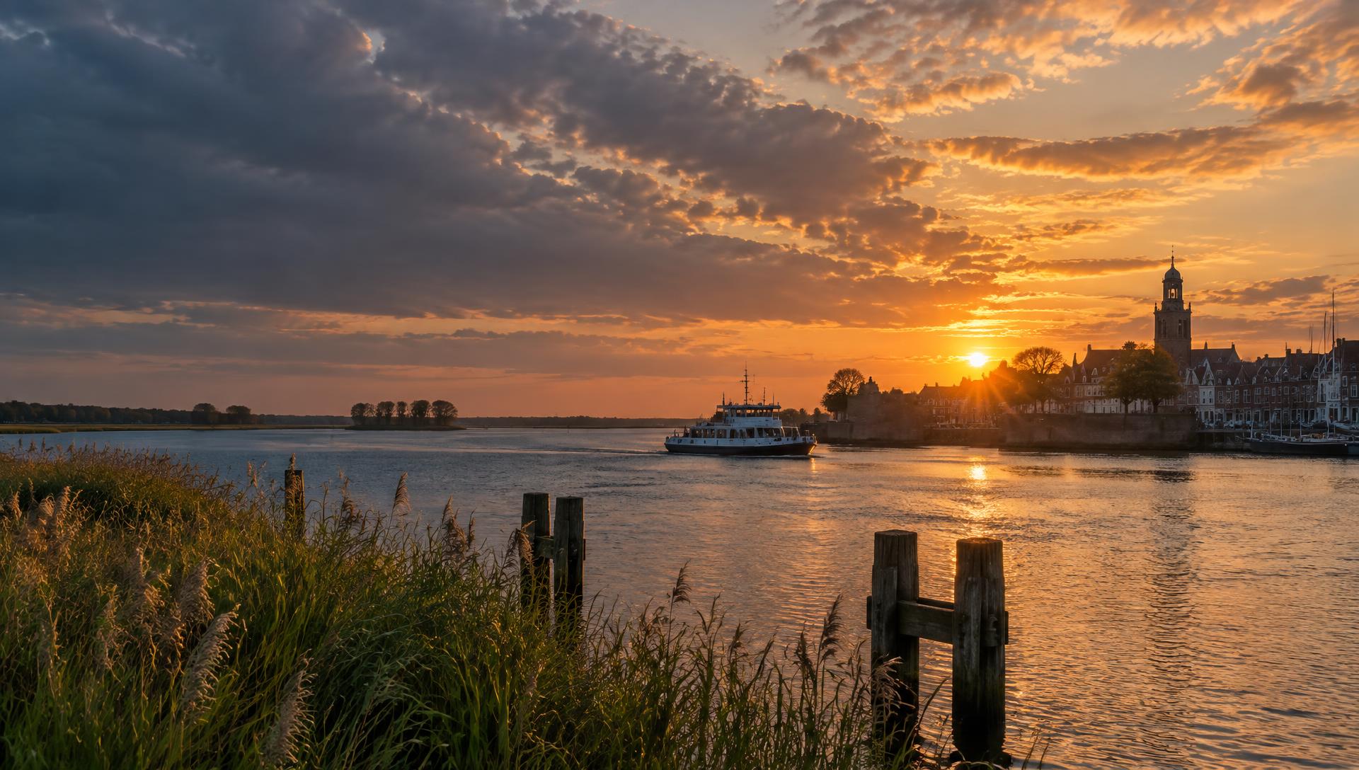Landschappelijke sfeer van Voorne-Putten